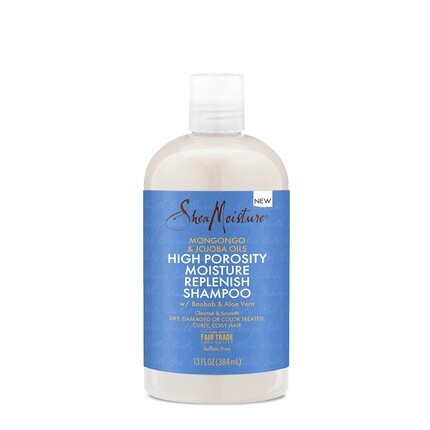

SheaMoisture Высокопористый увлажняющий восстанавливающий шампунь для вьющихся и вьющихся волос без сульфатов, 13 унций