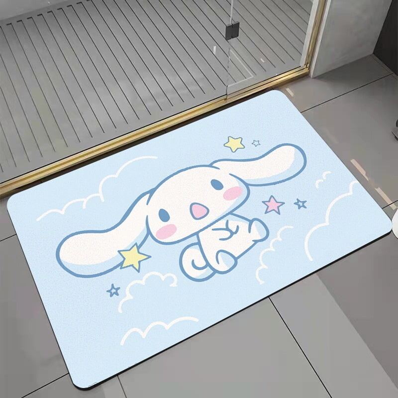 

Ковер Sanrios Hello Kitty Kuromi Cinnamoroll, голубой