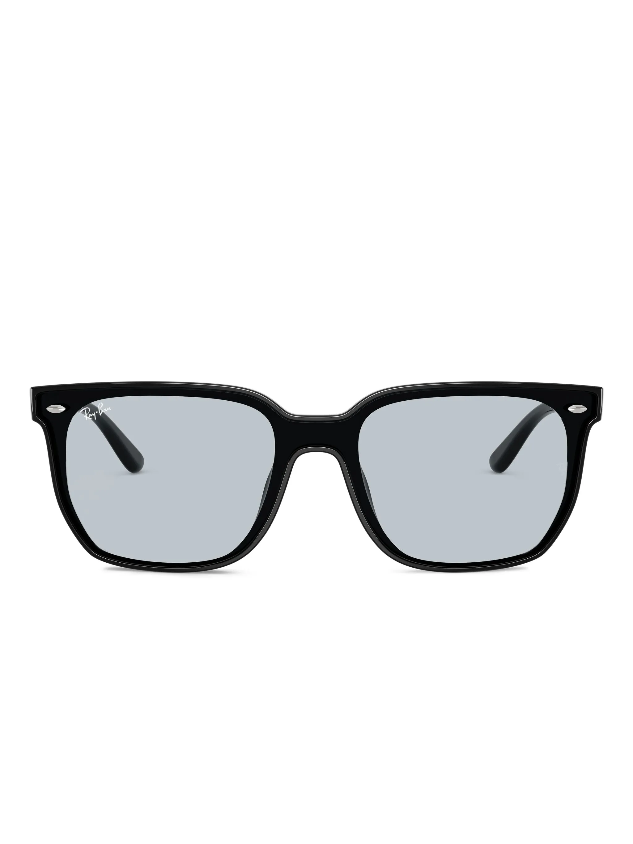 

Солнцезащитные очки в квадратной оправе Ray-Ban, черный