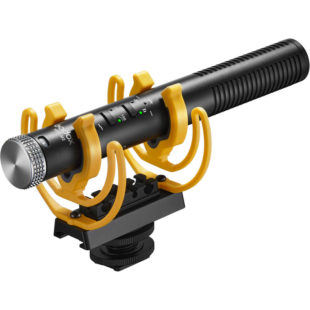 

Godox VDS-M2 суперкардиоидный направленный микрофон с креплением на камеру