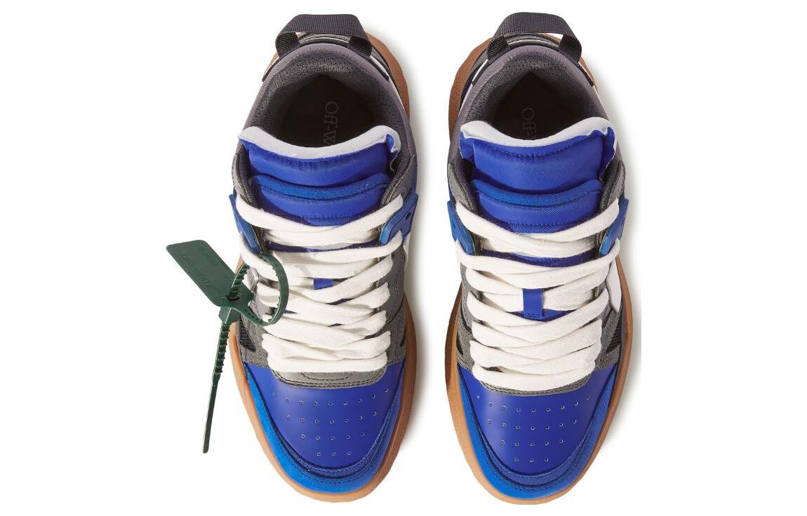 Мужская обувь для скейтбординга OFF-WHITE, Blue Gray White — фото 4