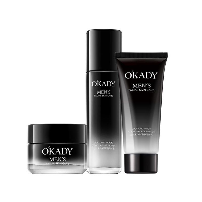 

Набор для ухода за волосами для мужчин: увлажнение, контроль жирности, очищение, успокаивающий 80г+50г+110мл O'KADY