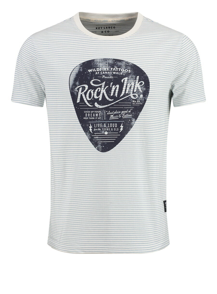 

Классическая футболка Key Largo Shirt MT WILDFIRE, белый