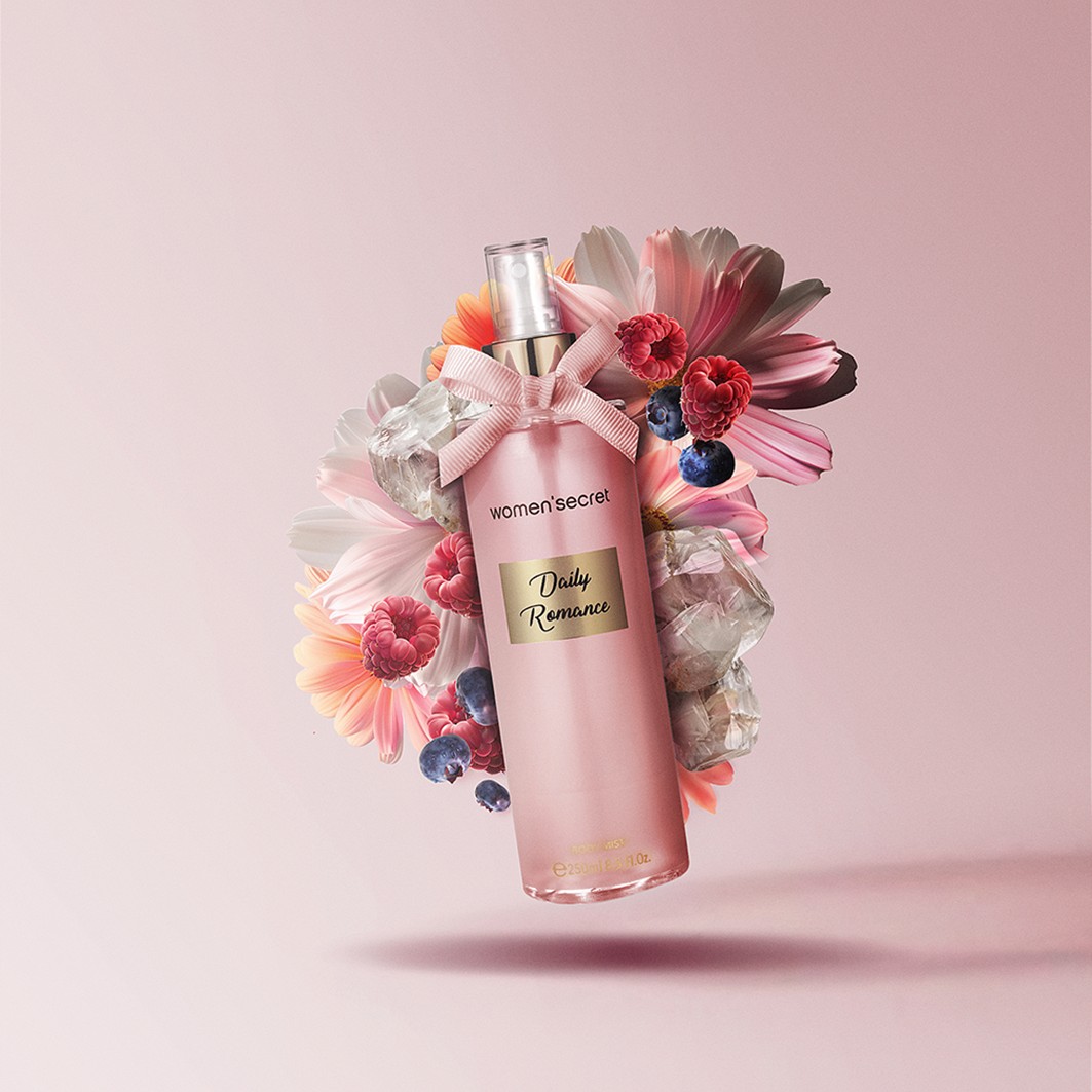 Спрей для тела body mist - daily romance - 250ml Womensecret, объем 250 мл — фото 2