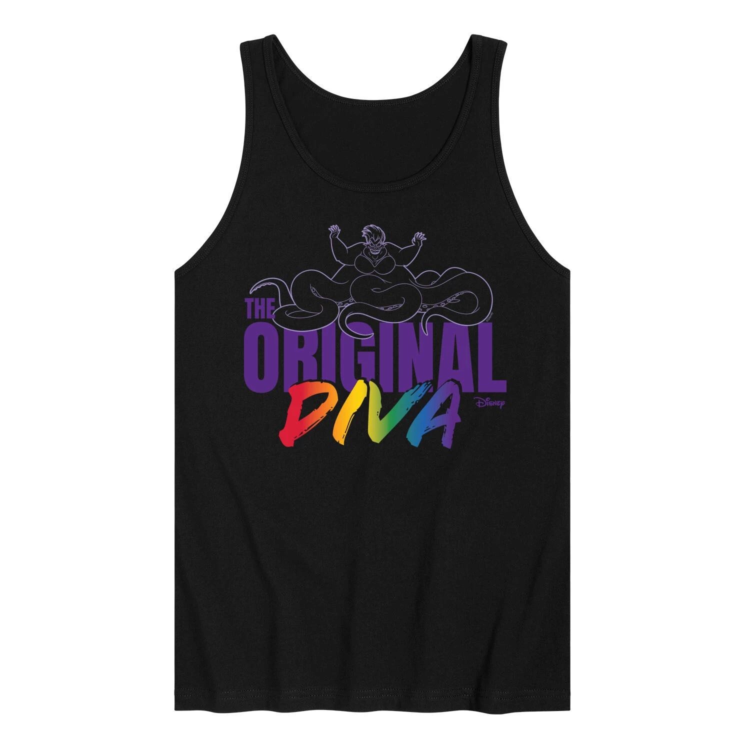 

Мужская майка с оригинальным рисунком Disney Villains Diva