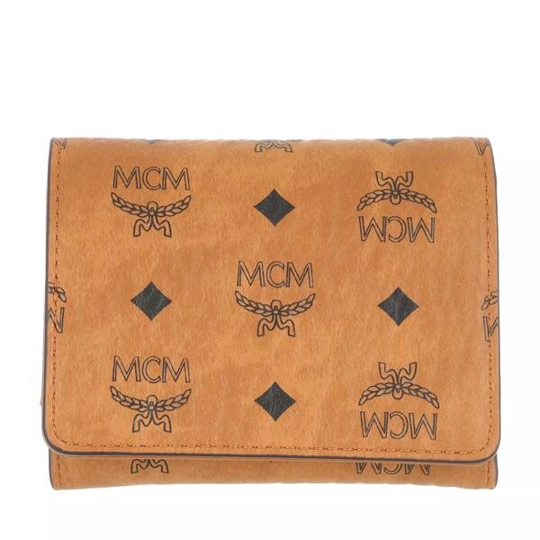 

Кошелек m-veritas flap wallet/tri-fold mini Mcm, коричневый