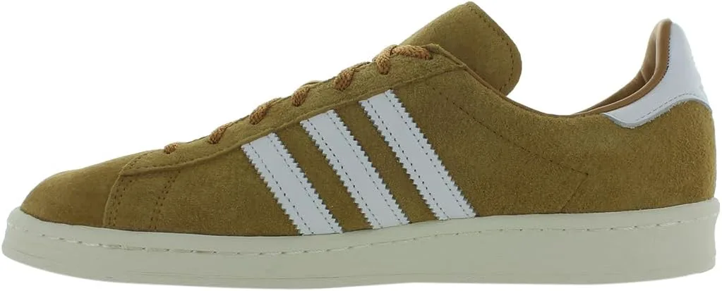 Мужские кроссовки Adidas Campus 80s, белый/бежевый/коричневый — фото 4