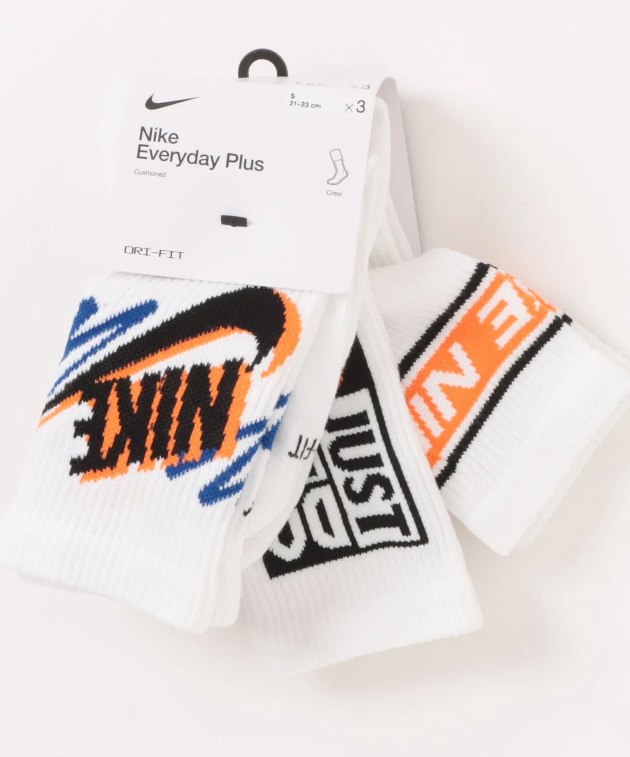 Носки Nike Dri-FIT с поддержкой свода стопы, белые — фото 3