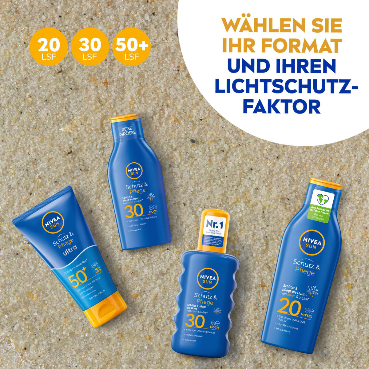 Защита от солнечных лучей и усилитель Уход SPF 30 200 0мл NIVEA — фото 4