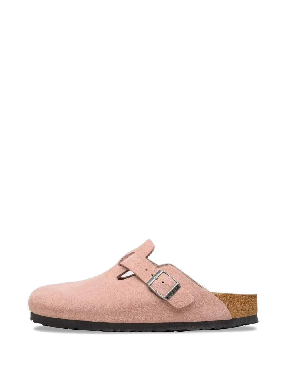 Бостонские кожаные кроссовки с пряжками Birkenstock, розовый
