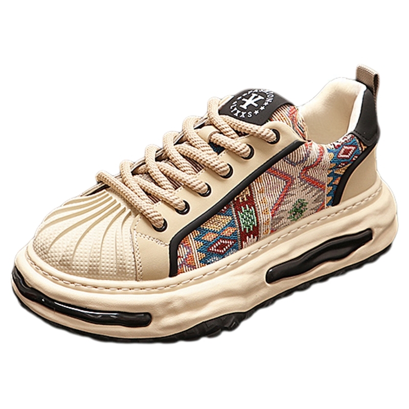 

Низкие повседневные туфли мужские ZUOSAISI, Beige
