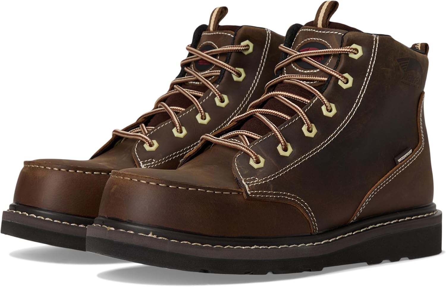 

Мужские ботинки Avenger с высоким голенищем Avenger Work Boots, коричневый