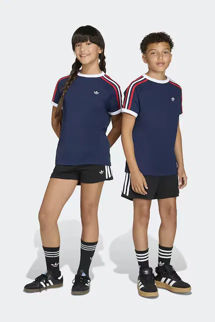 Шорты детские с бавовной Adidas Originals, черный