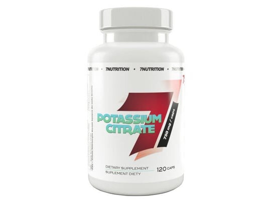 

7Nutrition, Цитрат калия, 120 капсул