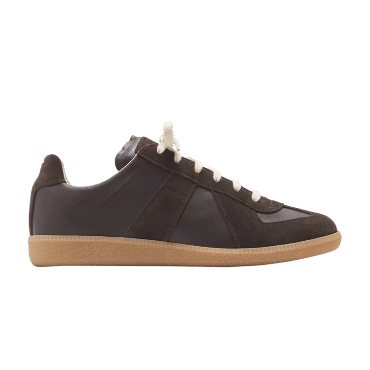 Кроссовки Maison Margiela Wmns Replica Low Nutmeg, коричневый