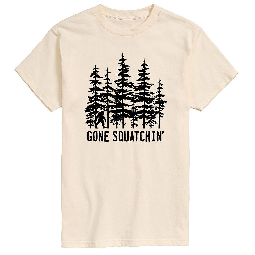 

Мужская футболка с рисунком Gone Squatchin Licensed Character, цвет Beige Khaki