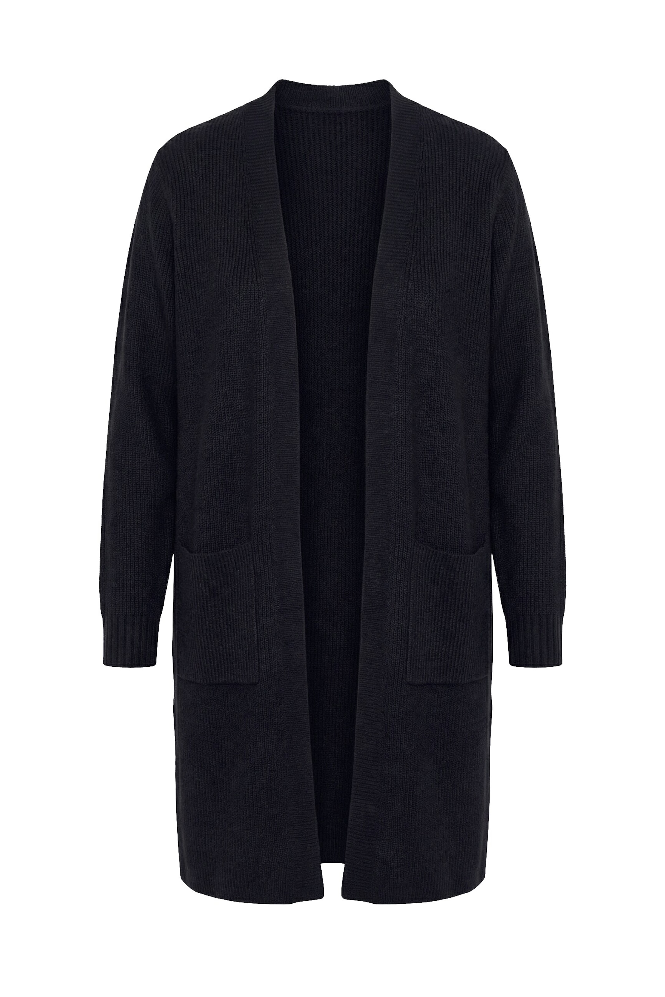 

Angel of Style Вязаный кардиган в черном цвете