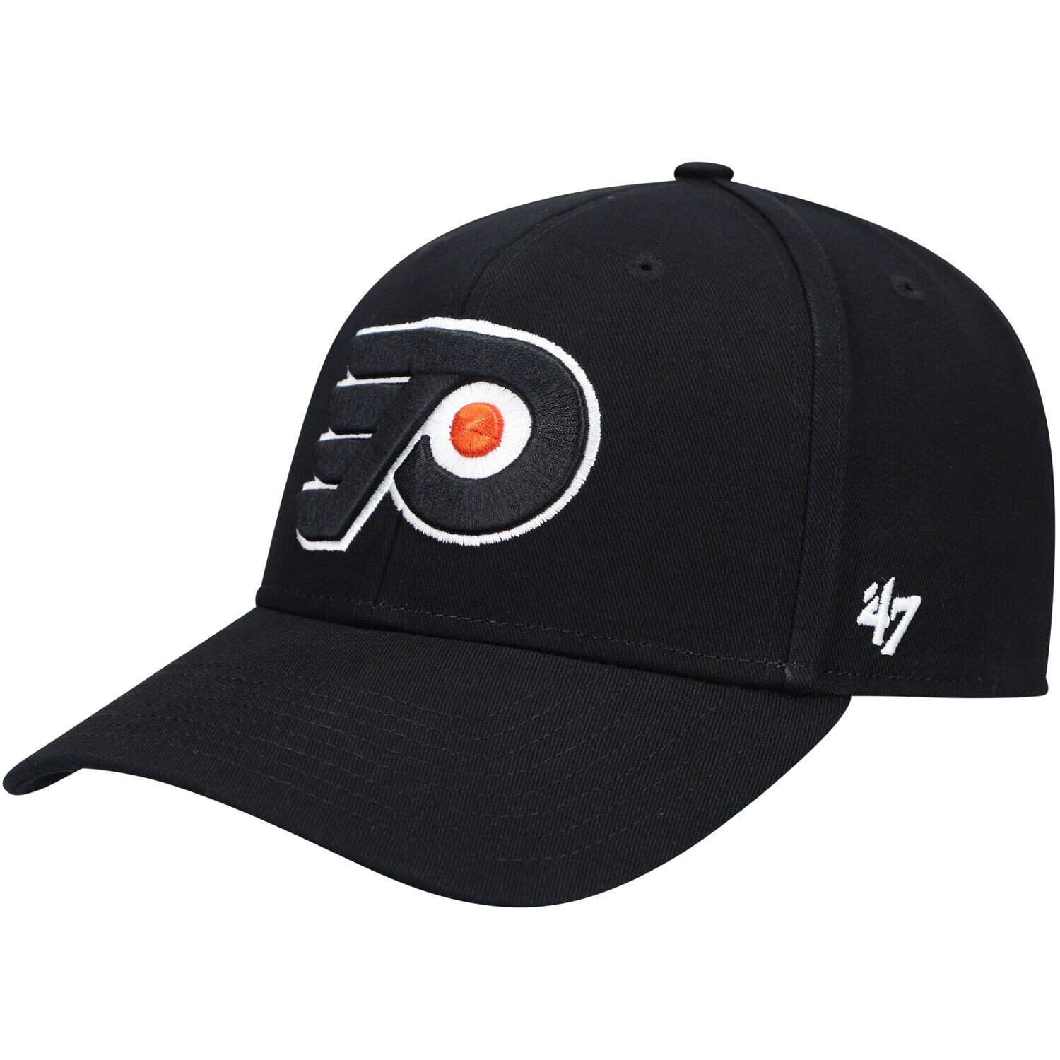 

Черная мужская регулируемая кепка Philadelphia Flyers Legend MVP '47 '47
