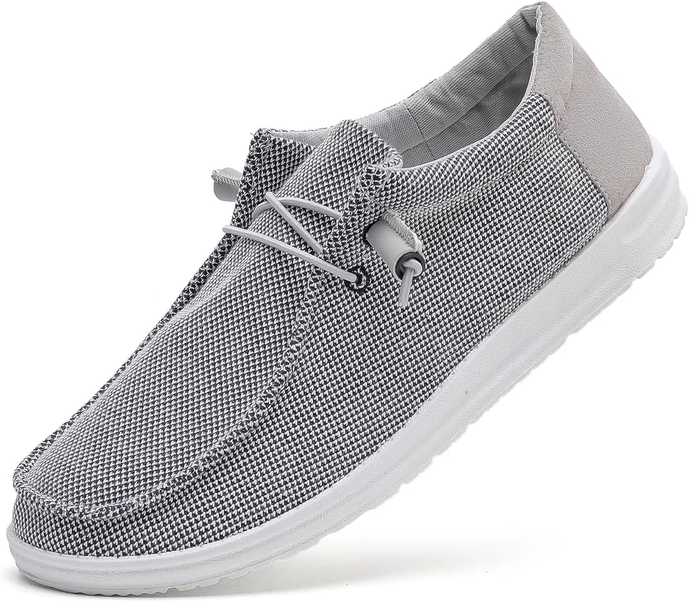 Лоферы мужские из дышащего холста betyswear, серые — фото 3