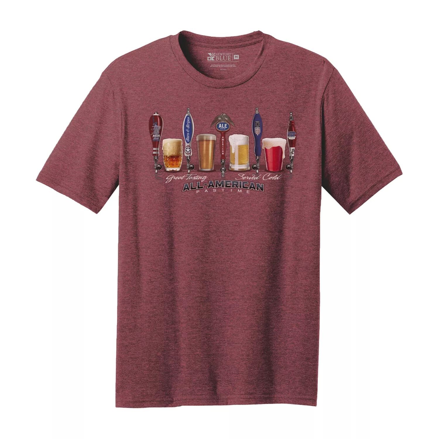 

Мужская футболка All American Taps с рисунком Licensed Character, Коричневый, Мужская футболка All American Taps с рисунком Licensed Character