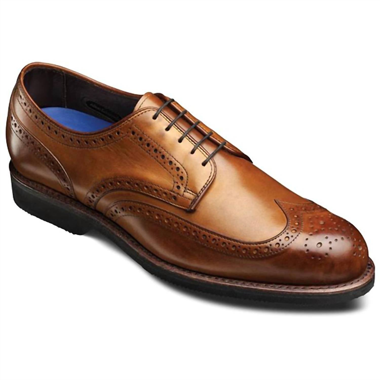 

Мужские туфли-оксфорды Lga Wingtip в ореховом цвете Allen Edmonds, цвет walnut