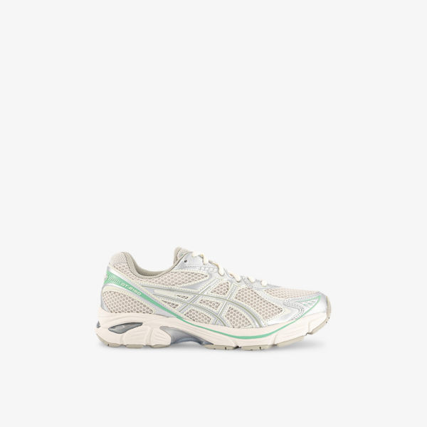 Кроссовки Asics низкие из сетчатого материала и искусственной кожи, серый