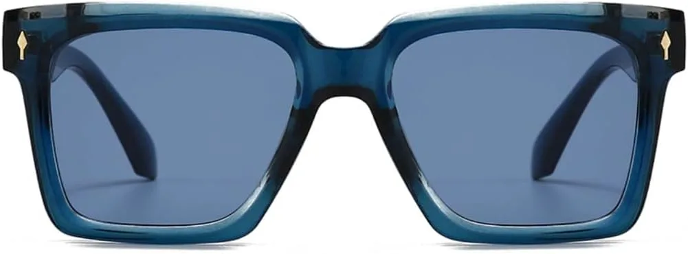 

Солнцезащитные очки с защитой UV400 | Большая оправа, линзы конфетных цветов | Для женщин и мужчин, для занятий спортом на открытом воздухе и вождения LXLHWN, Black