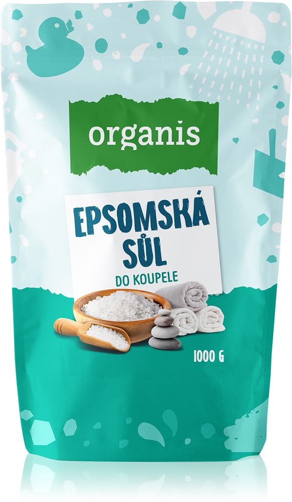 

Соль для ванн с солью Эпсома Organis, 1000 гр