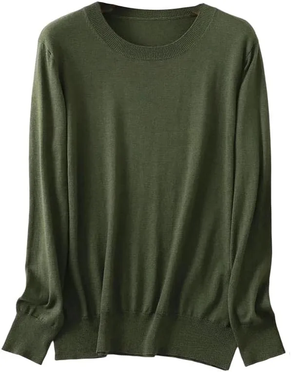 

Женская шелково-кашемировая водолазка с длинным рукавом Nlievara