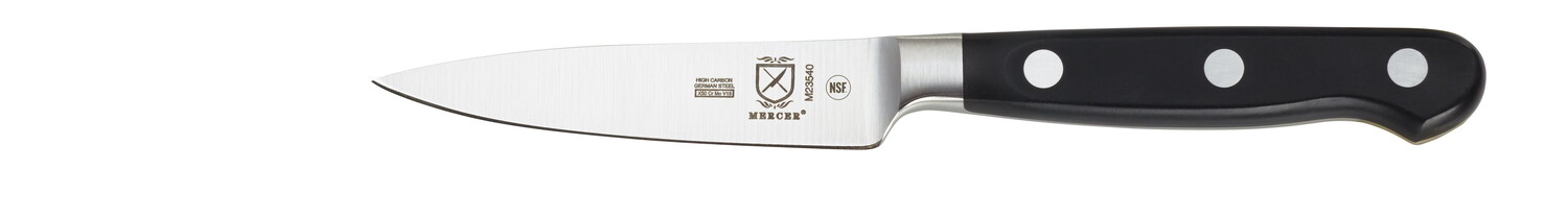 

Нож для очистки овощей Mercer Culinary Renaissance 3,5 дюйма, черный