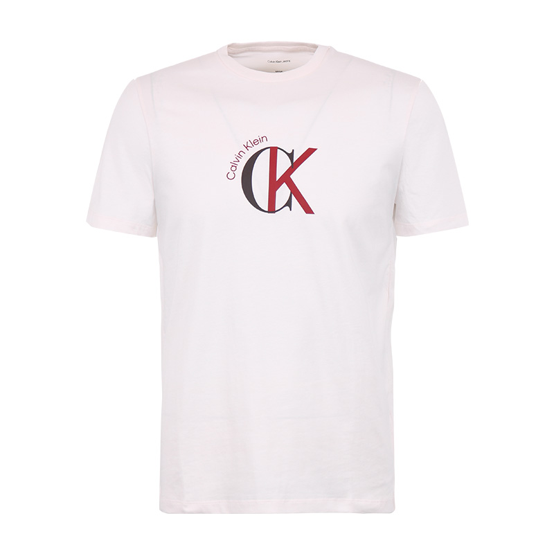 

Футболка с круглым вырезом и короткими рукавами для мужчин Calvin Klein, экрю, Белый, Футболка с круглым вырезом и короткими рукавами для мужчин Calvin Klein, экрю