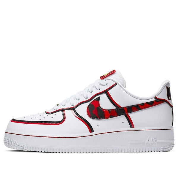 

Кроссовки air force 1 low '07 'rodman' Nike, красный