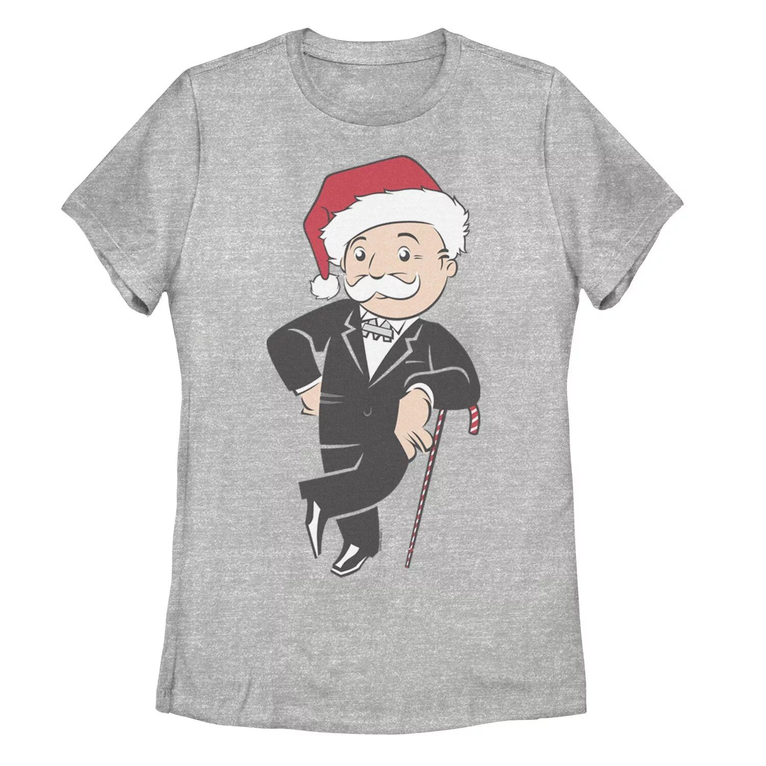 

Рождественская футболка с рисунком Monopoly Rich Uncle Pennybags для юниоров Licensed Character