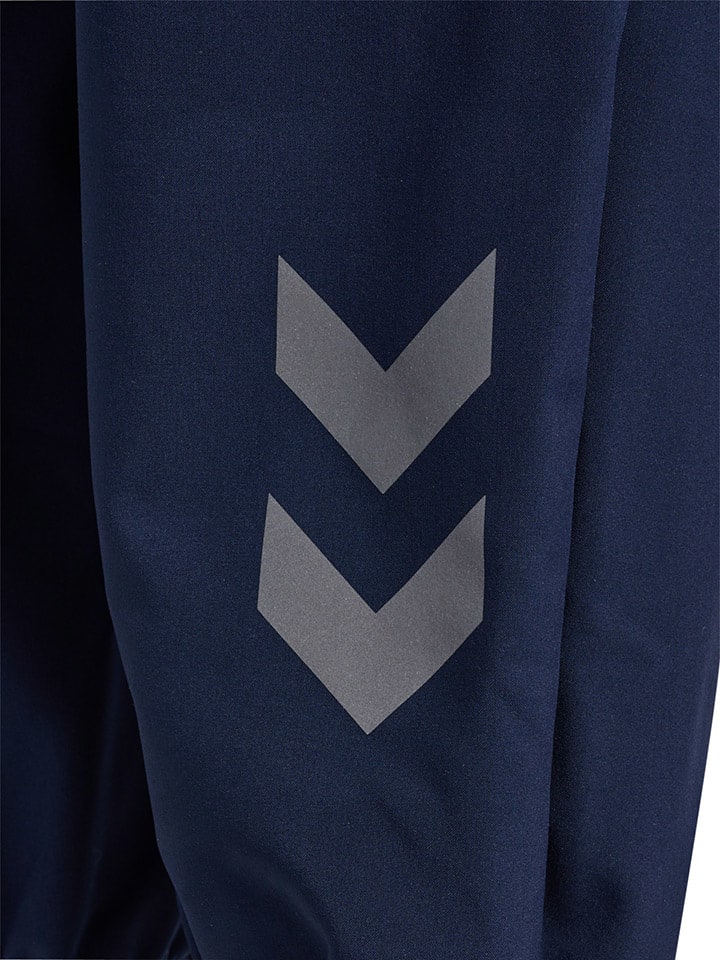 Hummel Брюки из софтшелла "Jupitor" темно-синего цвета — фото 4