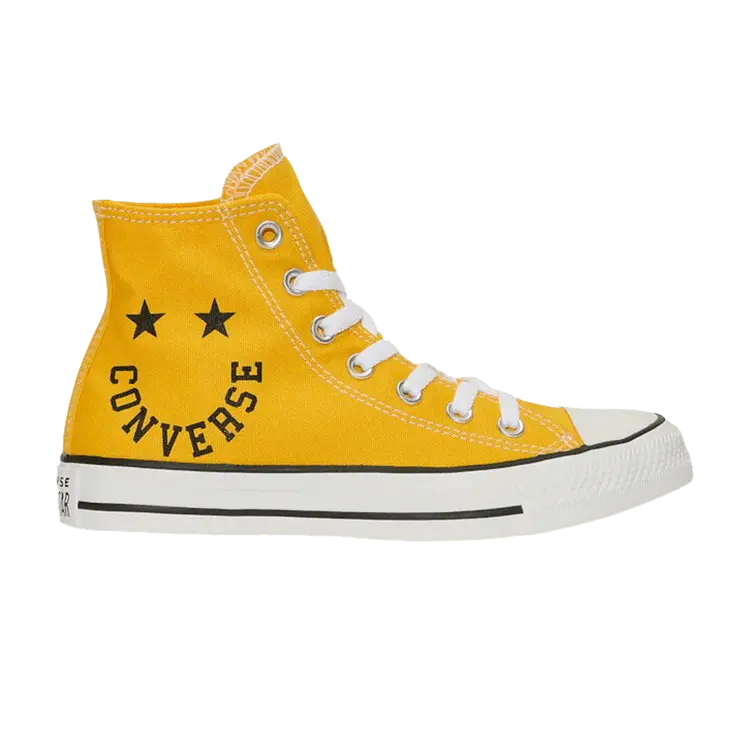 

Кроссовки Converse Chuck Taylor All Star High 'Smiley', желтый