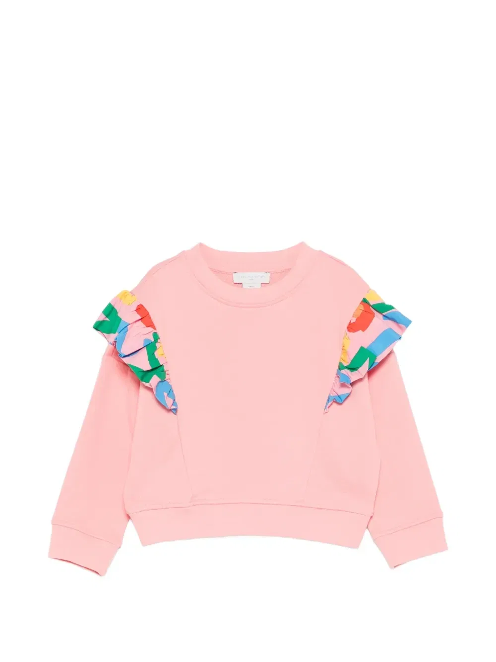 Толстовка с оборками Stella McCartney Kids, розовый