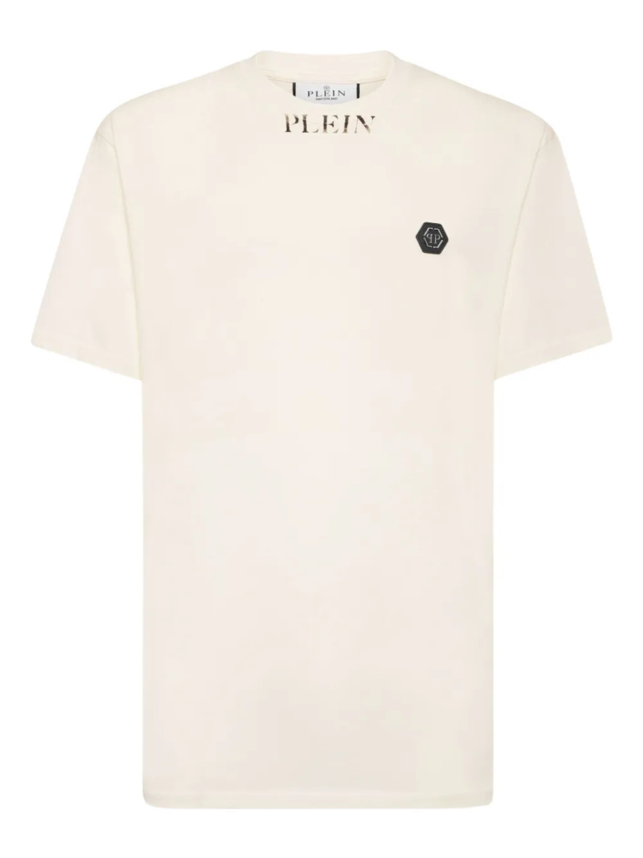 

Базовая футболка Old Dye Philipp Plein, белый