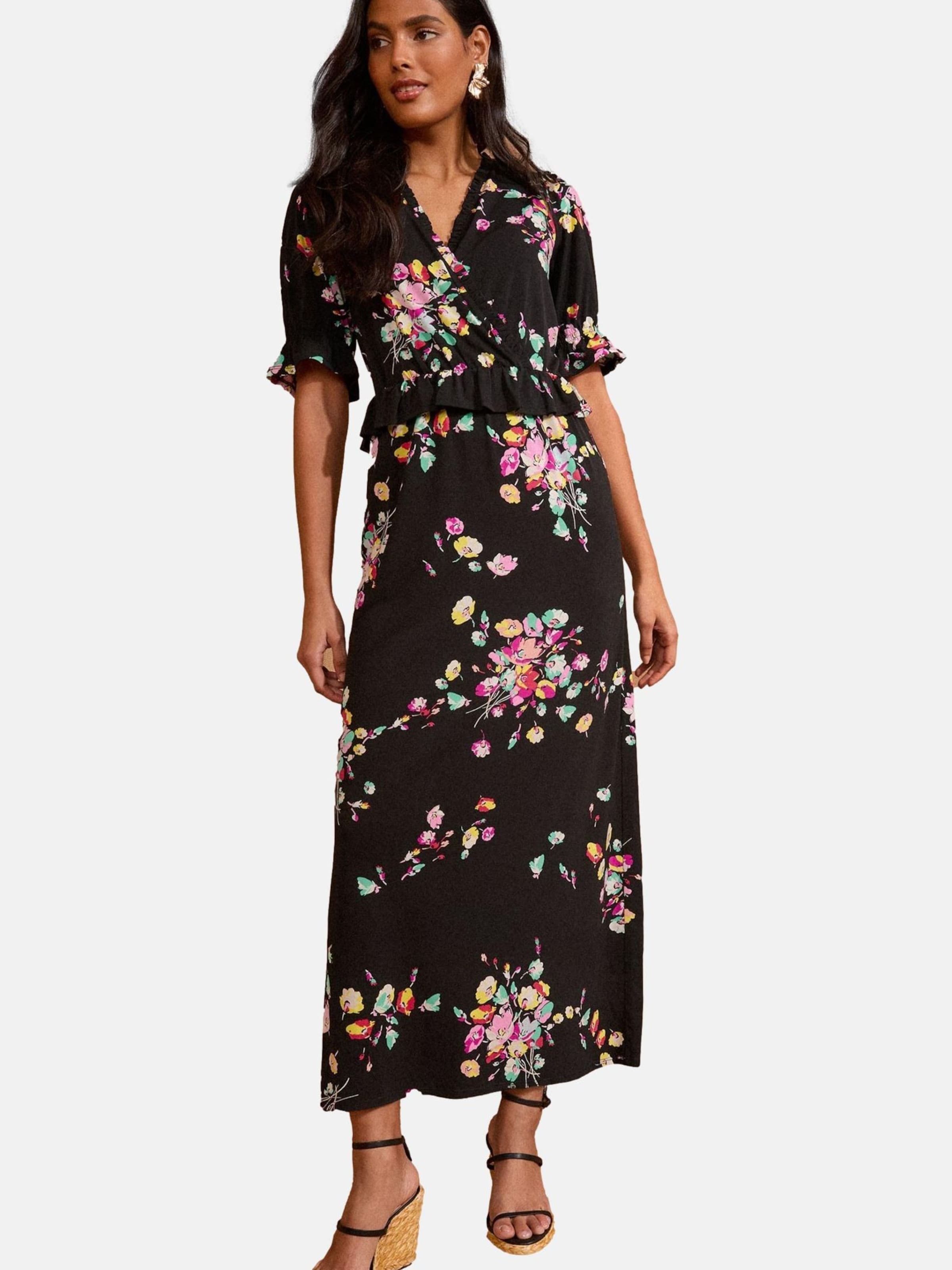 

Love & roses Платье в черном цвете