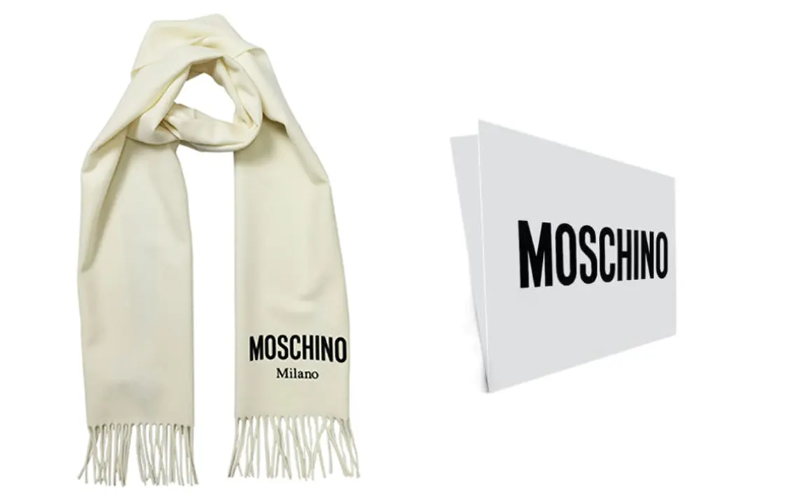 

MOSCHINO Вязаный шарф унисекс
