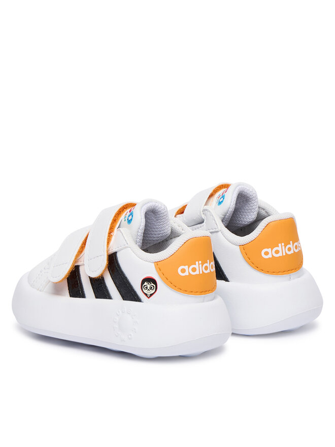 Кроссовки Disney Coco Grand Court JR5625 Adidas, белый — фото 3