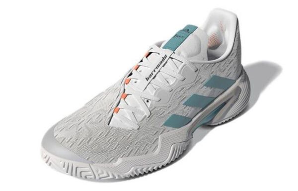 Кроссовки (WMNS) adidas Barricade Wear-resistant Non-Slip Tennis Shoe Gray Blue, серый — фото 3