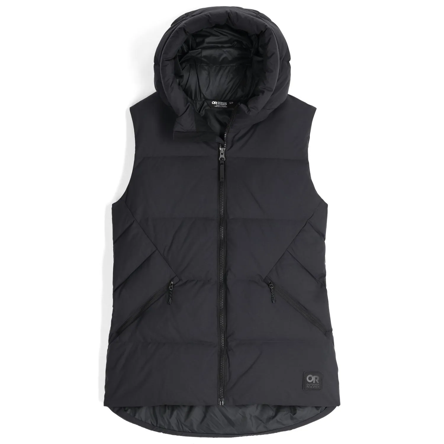 

Пуховый жилет Coze с капюшоном женский Outdoor Research, Black