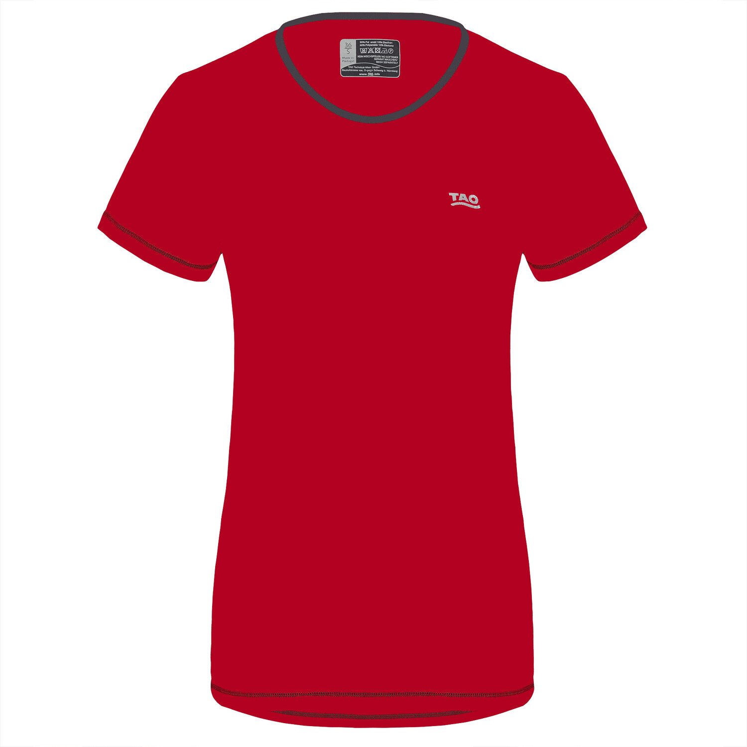 

Спортивная футболка TAO Laufshirt AMNI, красный