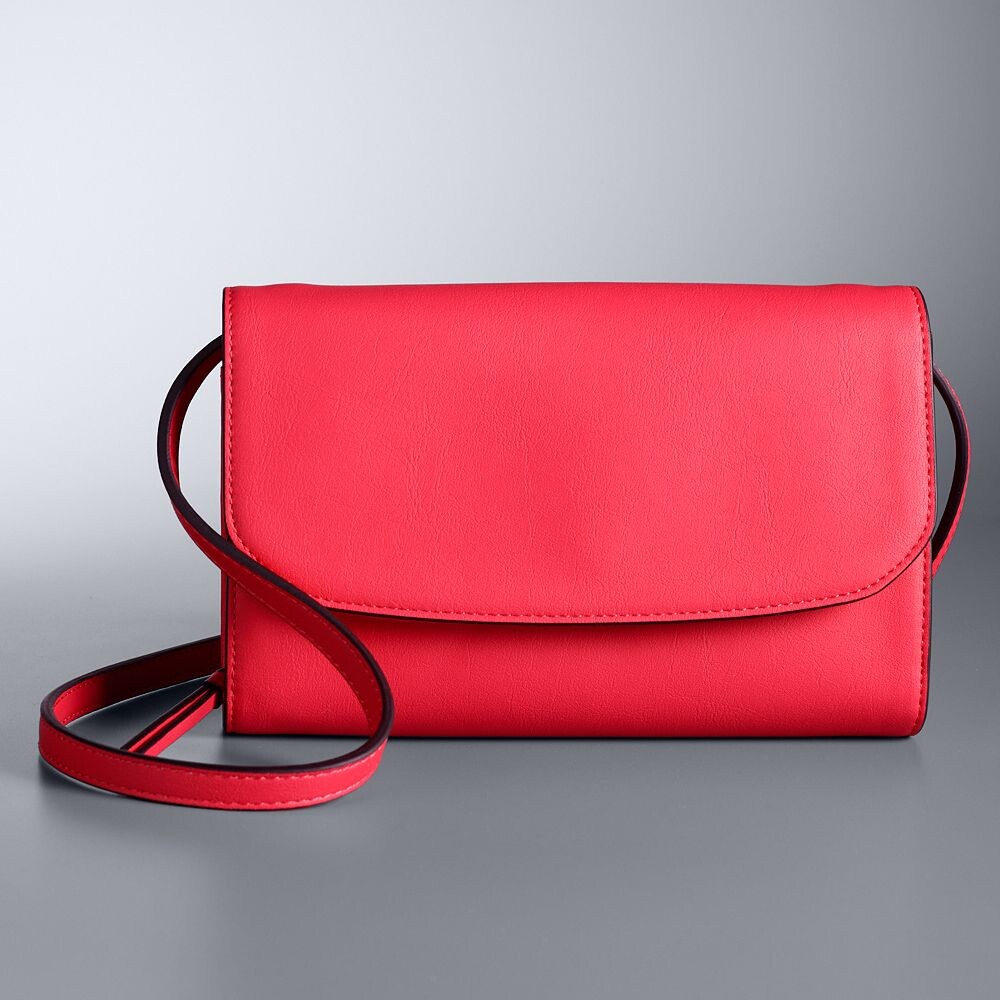 

Simply Vera Фирменная мини-сумка через плечо Vera Wang Simply Vera Vera Wang, цвет Barbados Cherry
