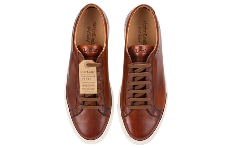 Мужские скейтерские кросcовки Low Top коричневые LOAKE — фото 2