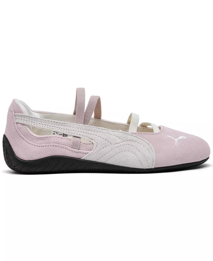Женские балетки Speedcat из замши от Finish Line Puma, розовый — фото 2