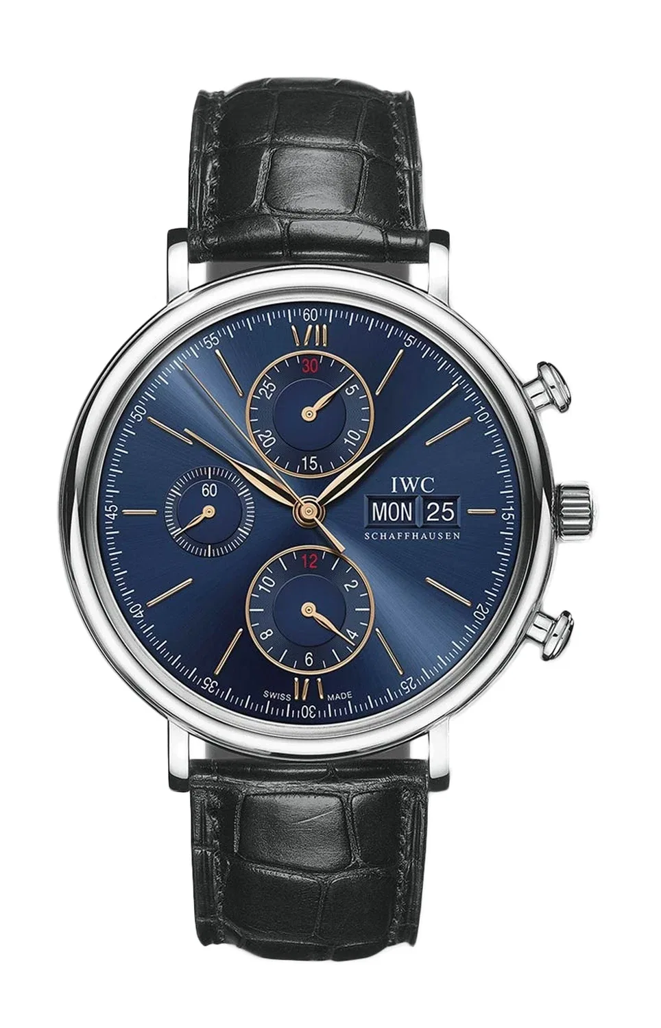 ПОРТОФИНО ХРОНОГРАФ - IW391036 IWC SCHAFFHAUSEN, черный