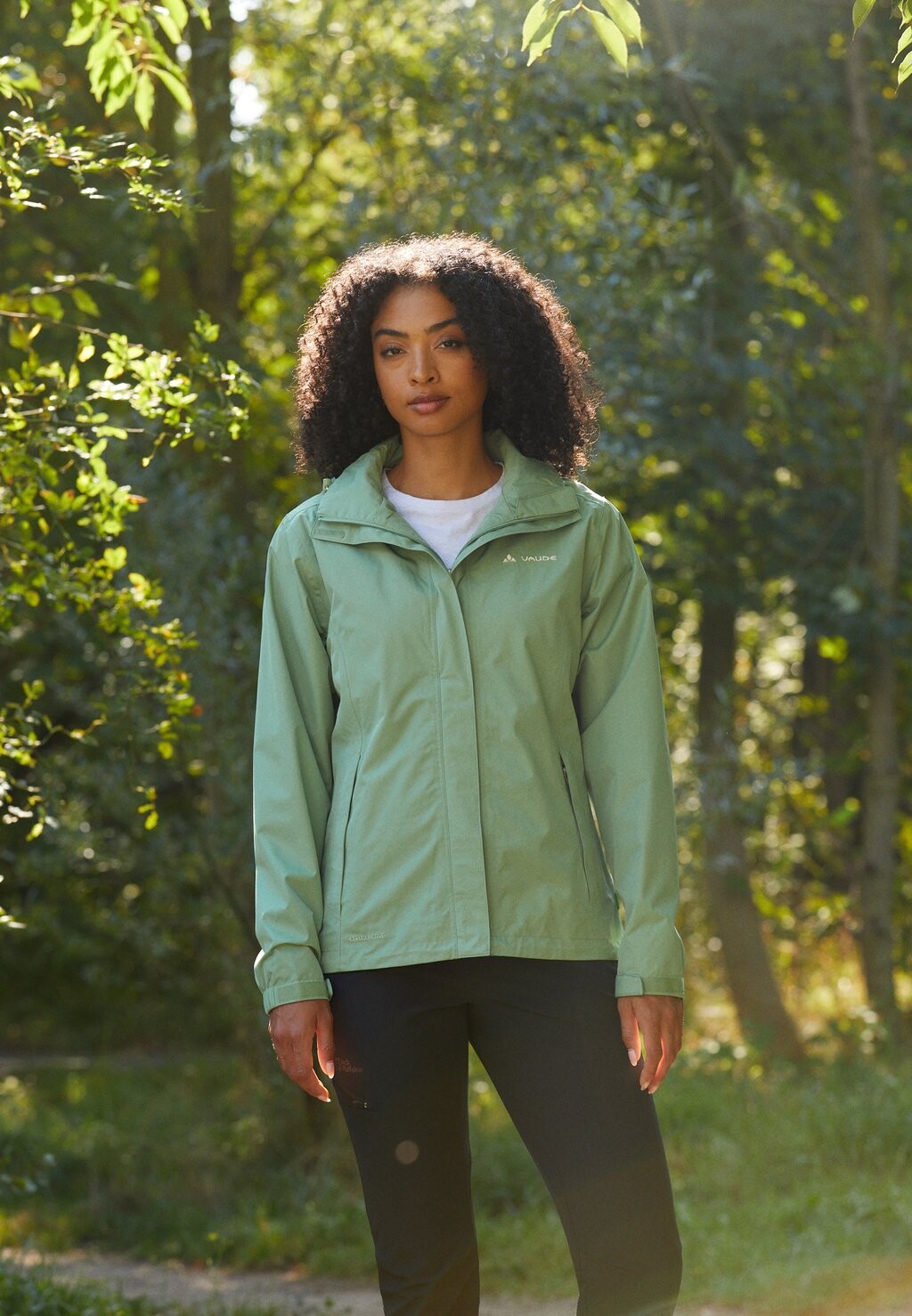 

Водонепроницаемый WOMEN ESCAPE LIGHT Vaude, ивово-зеленый