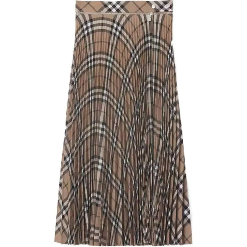 Плиссированная миди-юбка Checked Burberry, Bodhi Tree