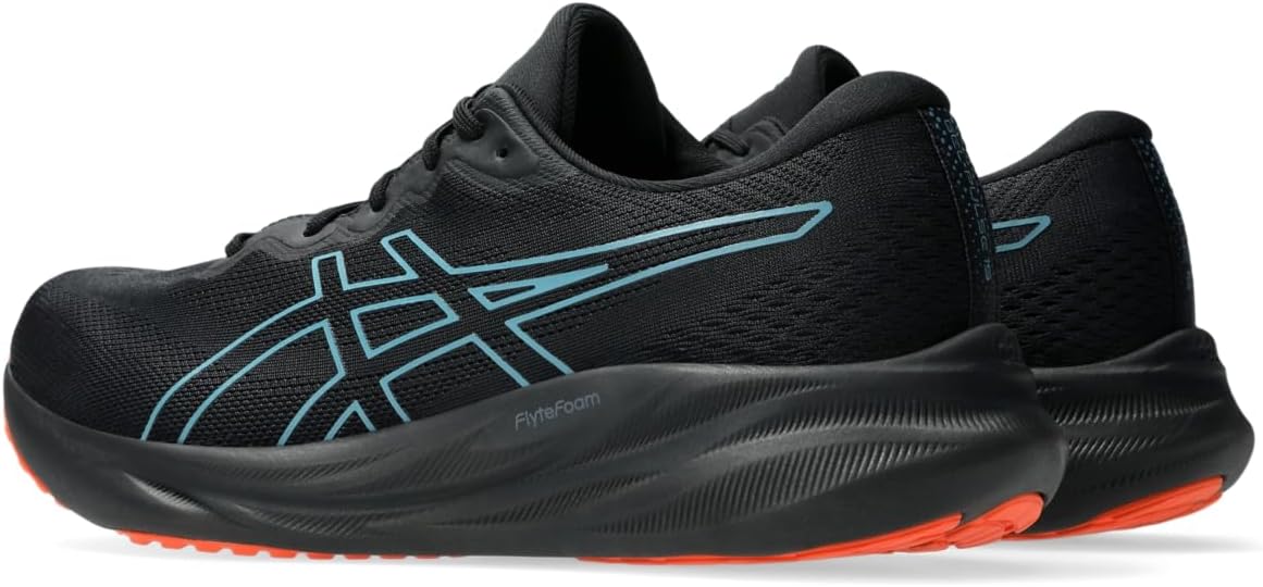 Мужские беговые кроссовки ASICS Gel-Pulse 15, черный/синий — фото 3